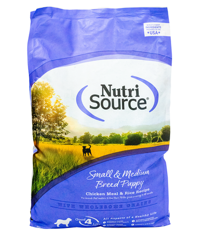 Concentrado para Perro Small & Medium NutriSource Chicken & Rice Puppy