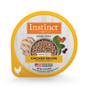 Alimento para Gato Instinct Chicken Ricepe Cups