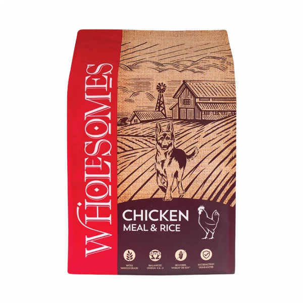 Concentrado para Perro Wholesomes Chicken Meal & Rice
