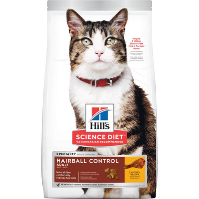 Concentrado para Gatos Science Diet Felino Hairball Control