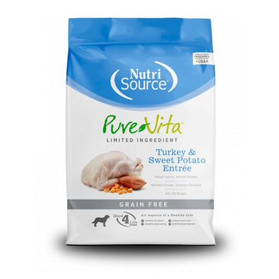Concentrado para Perro NutriSource Grain-Free Pure Vita Turkey