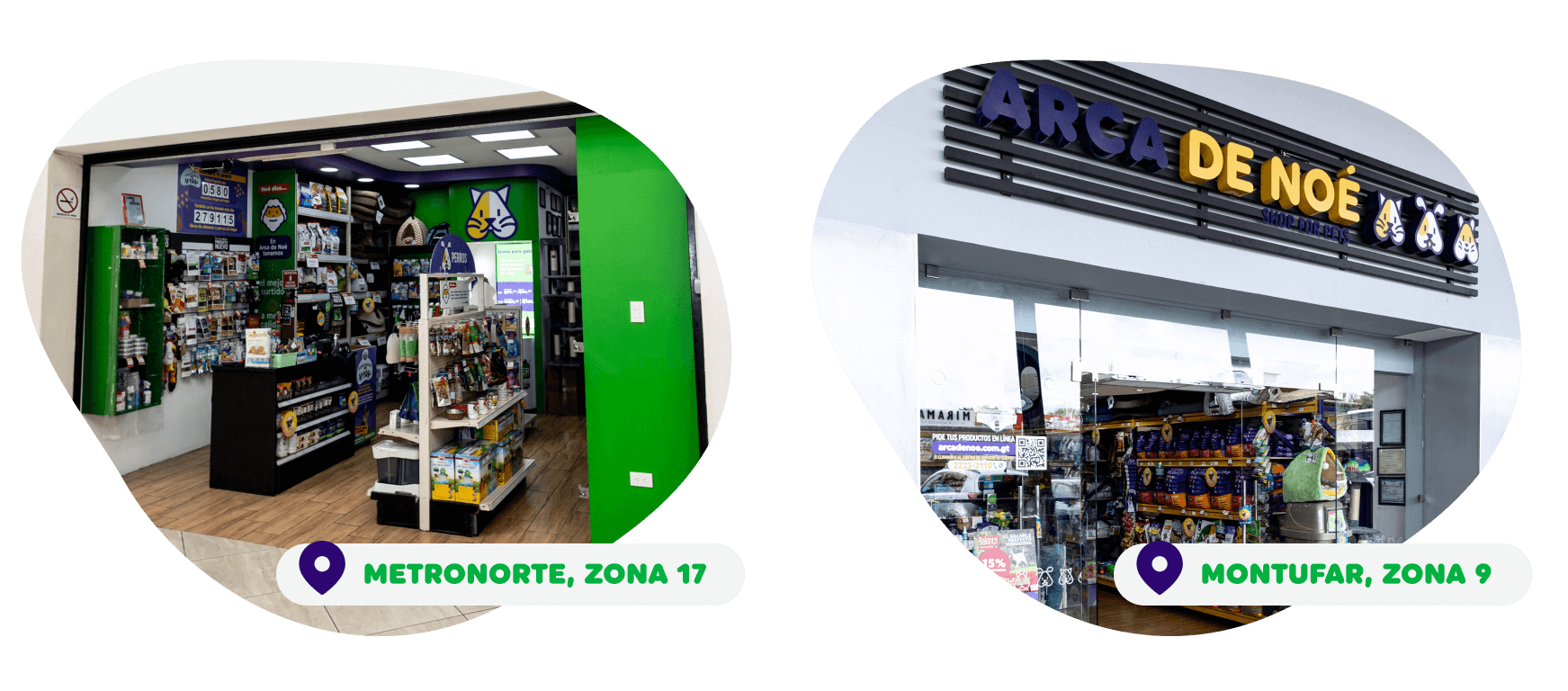 Tiendas 2 Metronorte y Montufar