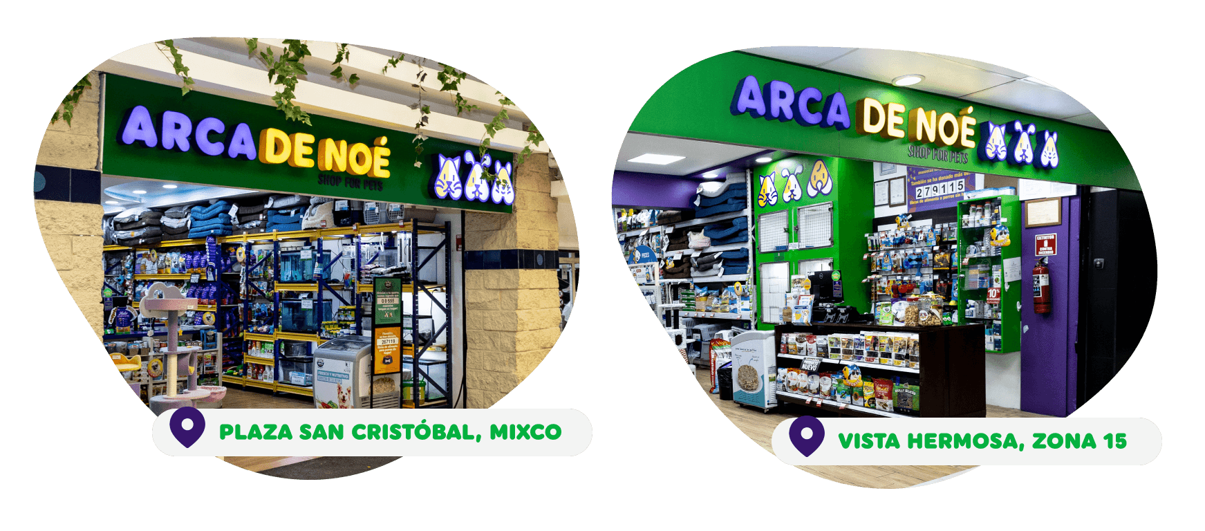 Tiendas 5 Plaza San Cristóbal y Vista Hermosa