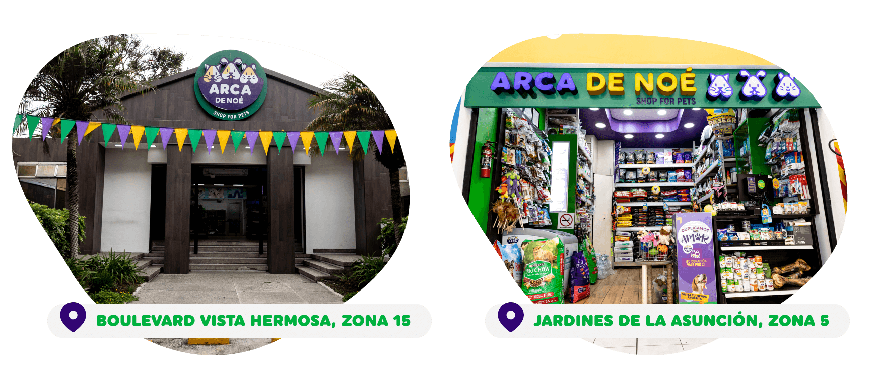 Tiendas Vista Hermosa y Jardines de La Asunción