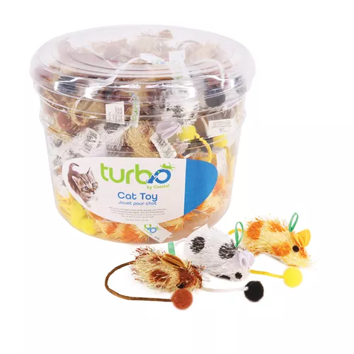 Juguete Coastal Spotted Mice Assorted Colors