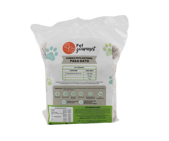 Alimento Congelado para Gato Pet Gourmet
