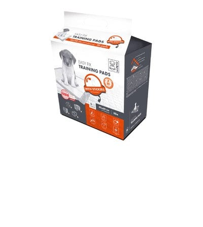 Paño Sanitario M-Pets Easy Fix Puppy Training Pads with Stickers - 30 Unidades