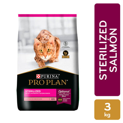 Concentrado Para Gato Pro Plan Adulto Sterilized Salmon