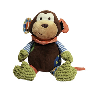 Juguete Roosewood Pet Chubleez Mitchell Monkey Squeaky