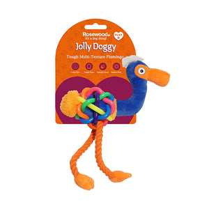 Juguete Roosewood Pet Jolly Doggy Flamingo Squeaky