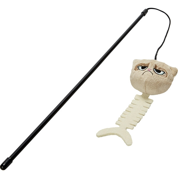 Varita de Juguete Roosewood Pet Grumpy Catfish Cat
