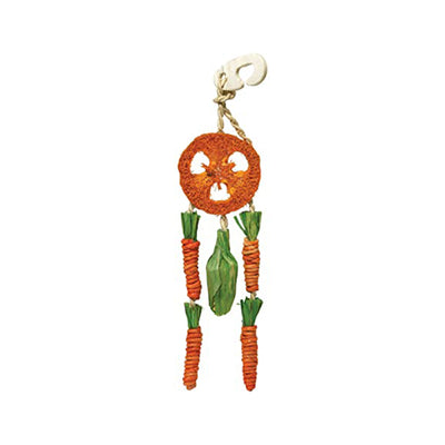 Juguete Roosewood Pet Boredom Breaker Carrot Dream Catcher