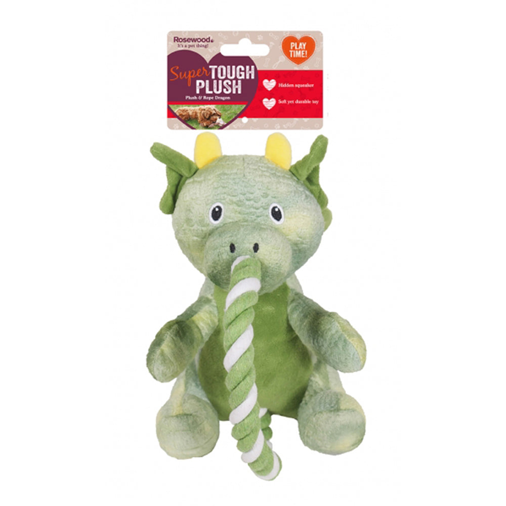 Juguete Roosewood Green Rope Dragon