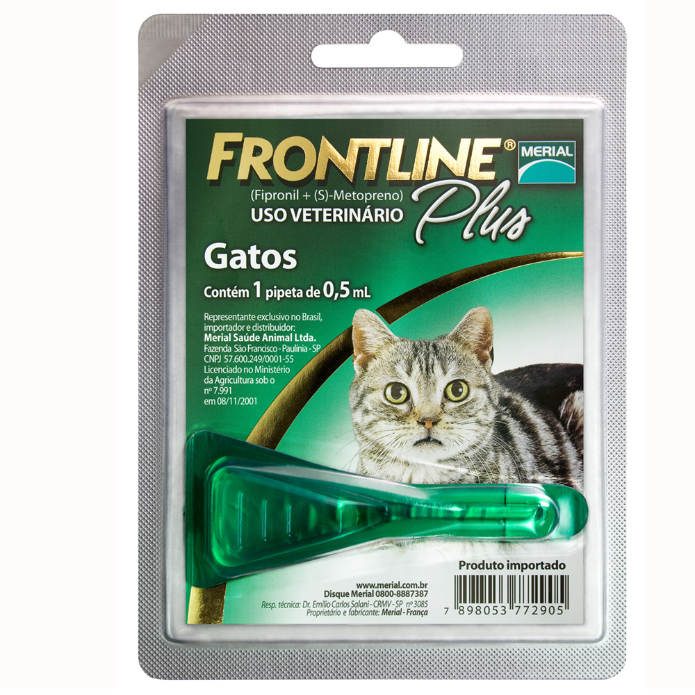 Antipulgas para Gato Frontline Plus Pipeta