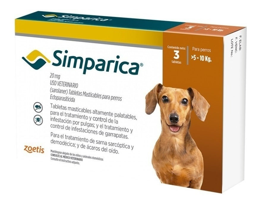 Tableta Masticable Antipulgas