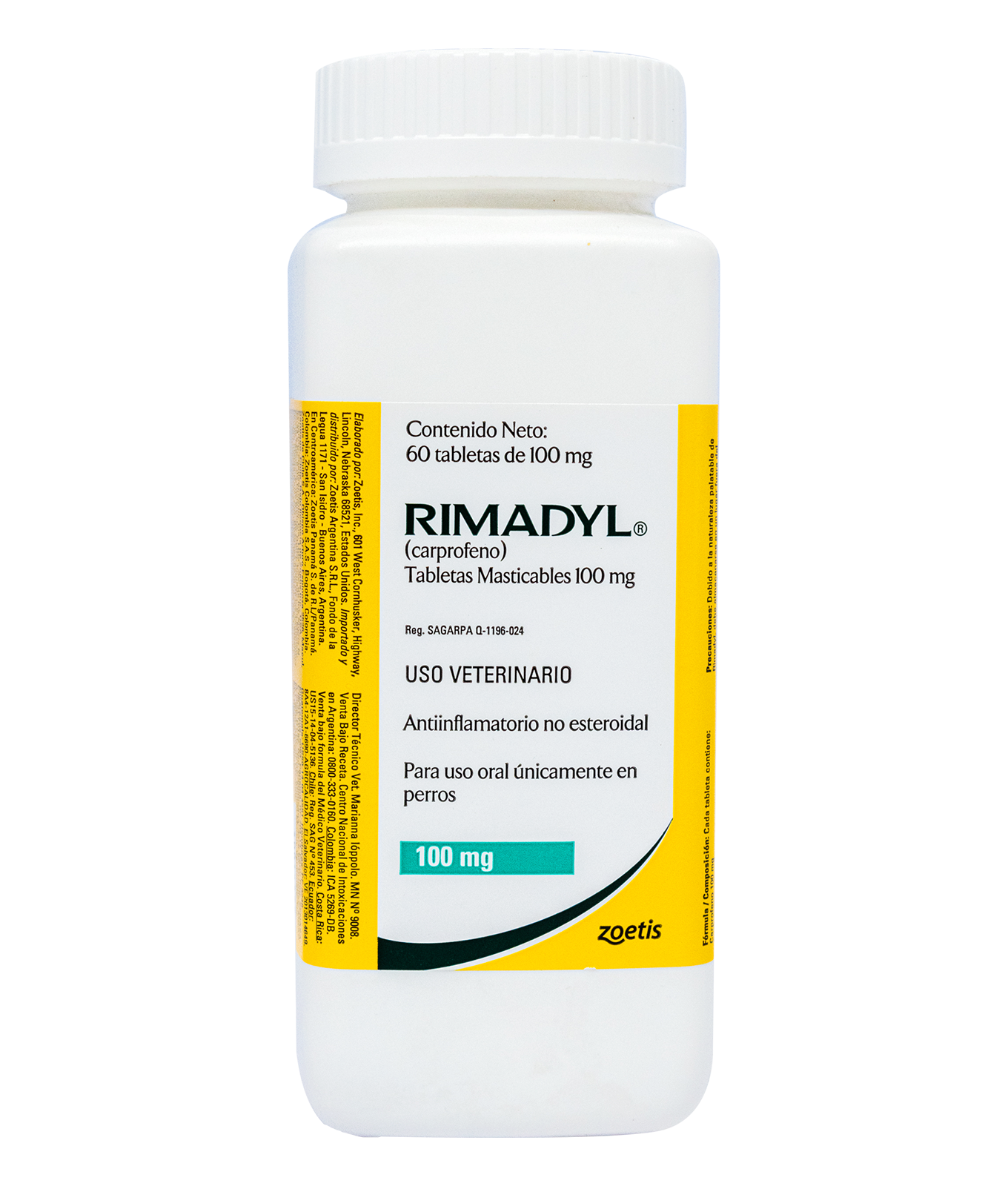 Medicamento Antiinflamatorio Para Perro Rimadyl Tableta Por Unidad