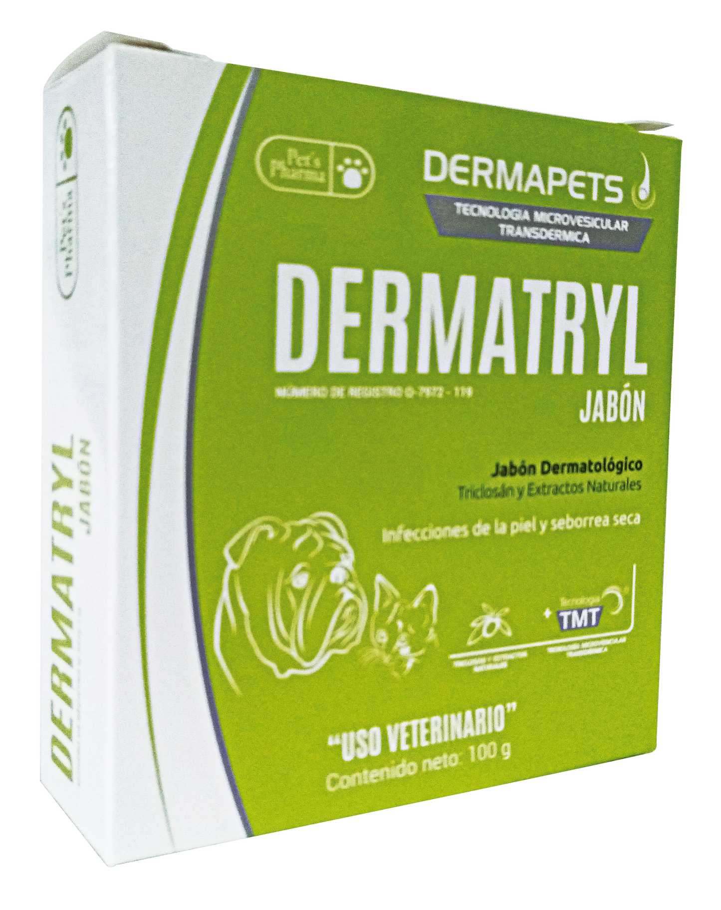 Jabón para Perro Dermatryl Pastilla