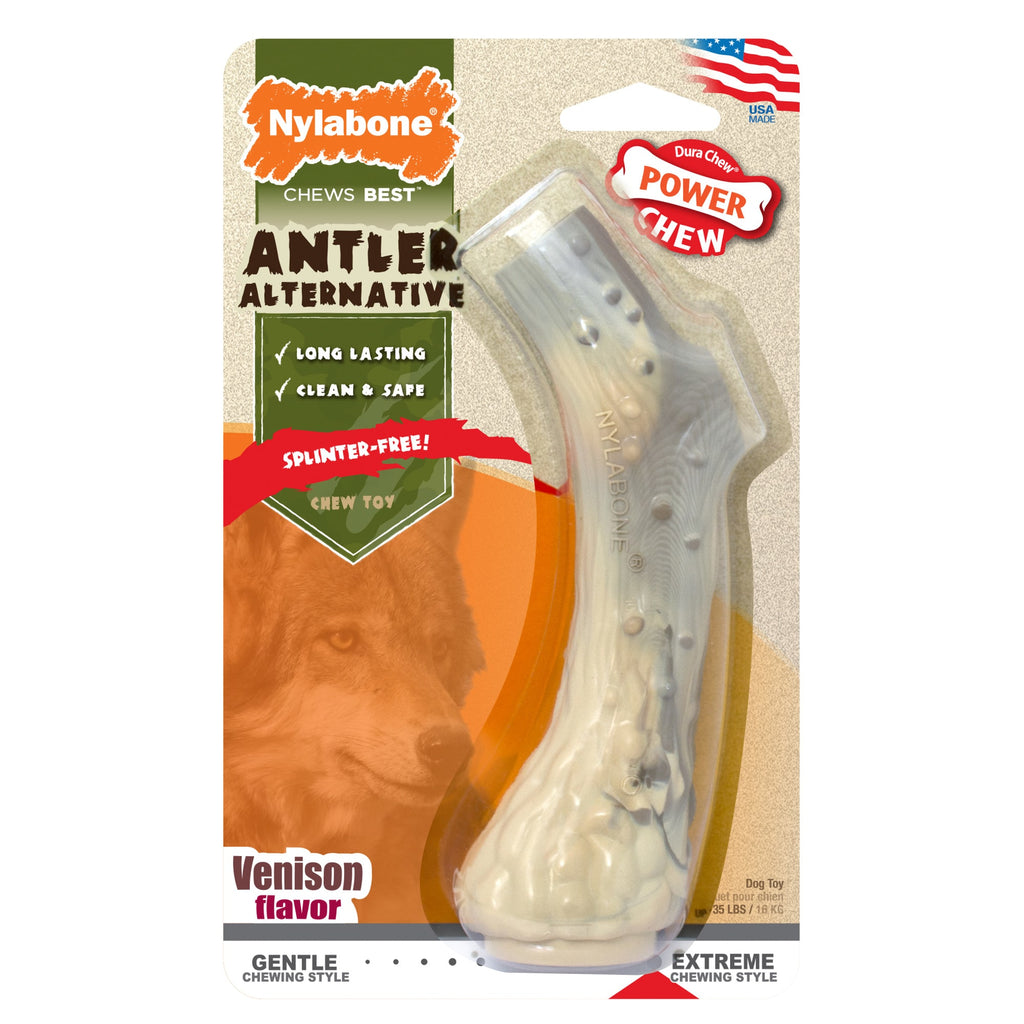 Juguete Nylabone Power Chew Animal Antler Venison