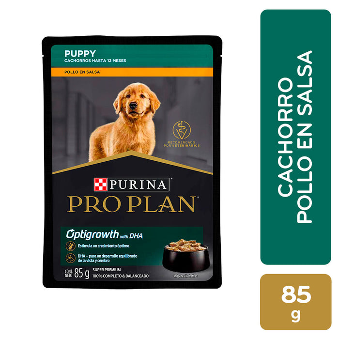 Alimento Para Perro Pro Plan Cachorro Optigrowth Pouch Pollo