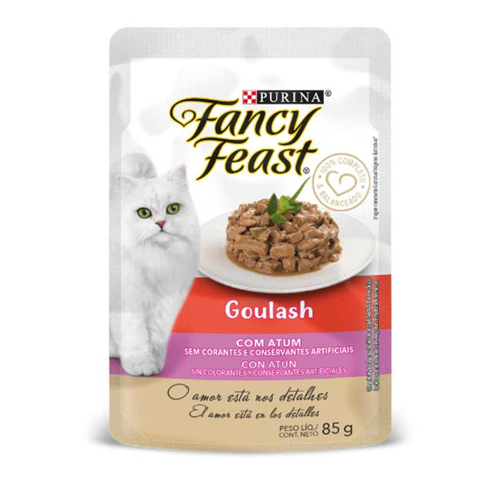 Alimento Para Gato Fancy Feast Goulash Atun Pouch