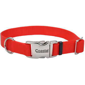 Collar Coastal Metal Buckle Red