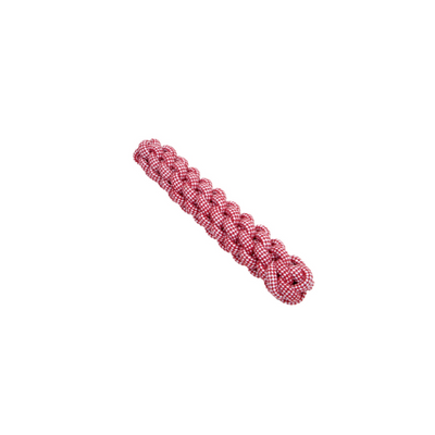 Juguete Coastal Braided Rope Stick Red