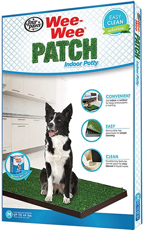 Bandeja con Césped Patch Wee-Wee Medium Four Paws