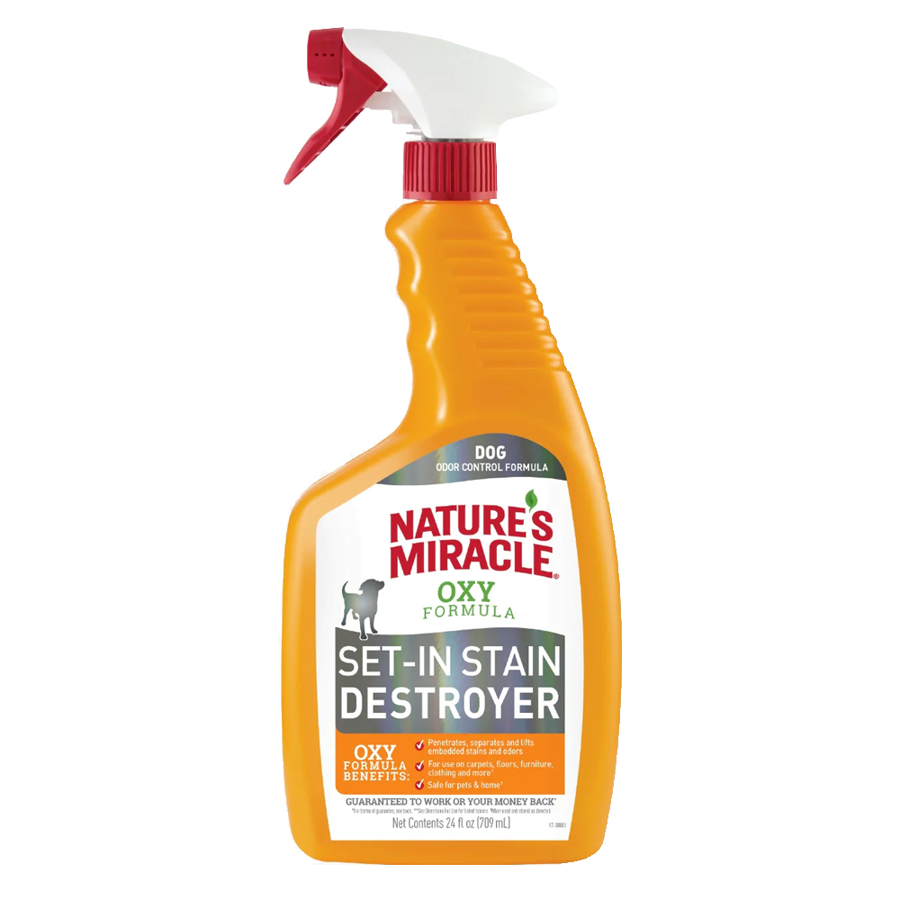 Spray Anti-Manchas y Olores Nature's Miracle Orange Oxy Formula Set-In Stain Destroyer
