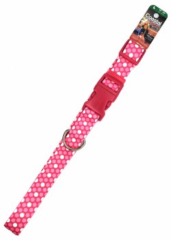 Collar Coastal Attire Pink Dots