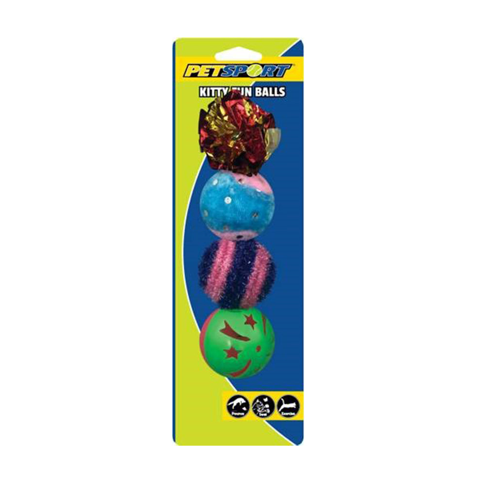 Juguete para Gato Petsport Kitty Fun Balls