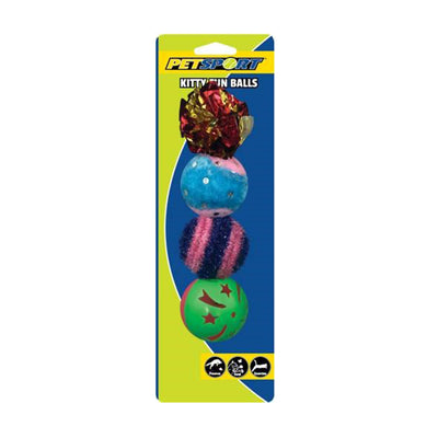 Juguete para Gato Petsport Kitty Fun Balls