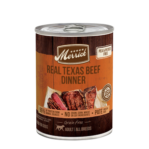 Alimento para Perro Merrick Grain-Free Real Texas Beef en Lata