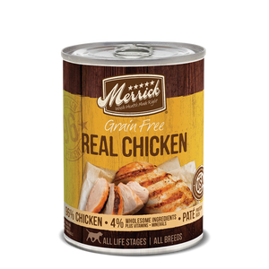 Alimento para Perro Merrick Grain-Free Real Chicken en Lata