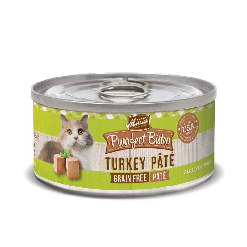 Alimento para Gato Merrick Purrfect Bistro Turkey Pate en Lata