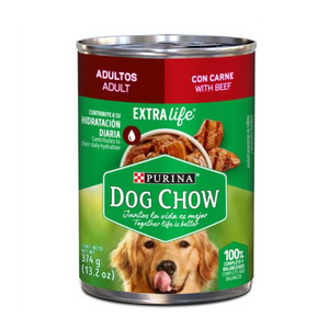 Alimento para Perro Dog Chow Adulto Wet Trozos de Carne en Lata