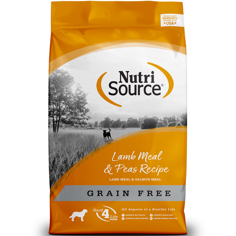 Concentrado para Perro NutriSource Grain-Free Lamb & Peas