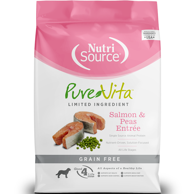 Concentrado para Perro NutriSource Grain-Free Pure Vita Salmon