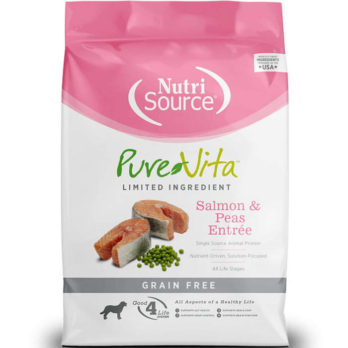 Concentrado para Perro NutriSource Grain-Free Pure Vita Salmon