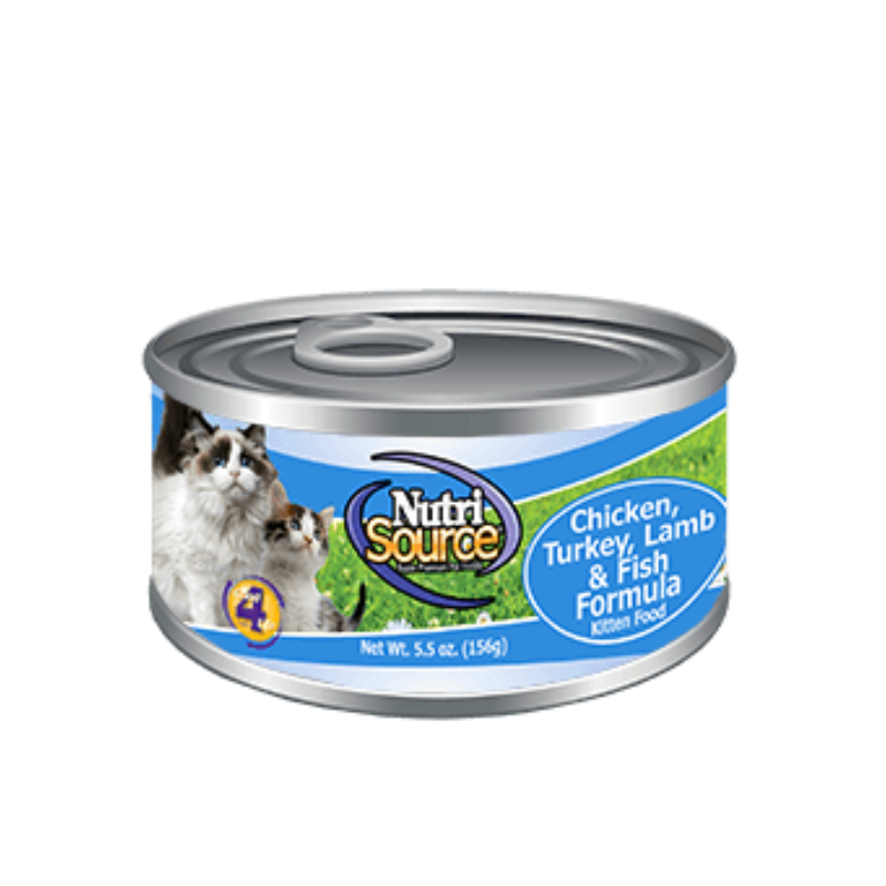 Alimento para Gato Nutrisource Chicken, Turkey, Lamb & Fish