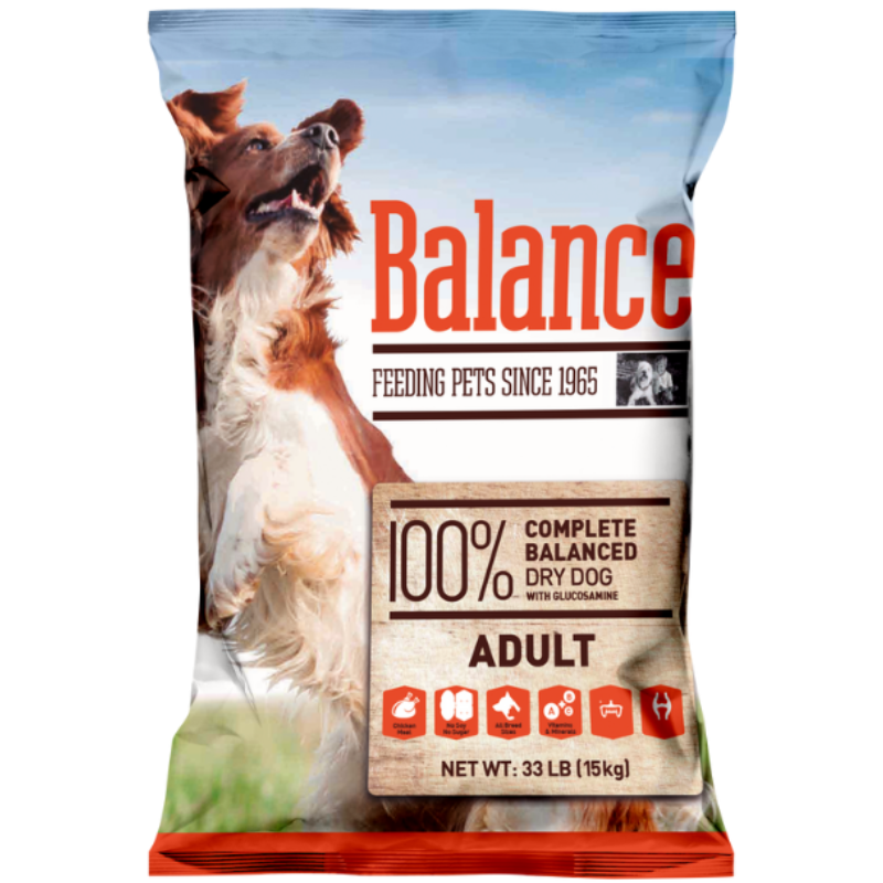 Balance Complete Dry Dog Food with Glucosamine + Antioxidant