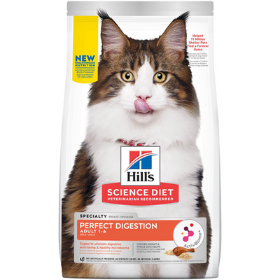 Concentrado para Gato Science Diet Adulto Perfect Digestion
