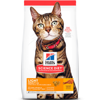 Concentrado para Gato Science Diet Felino Light