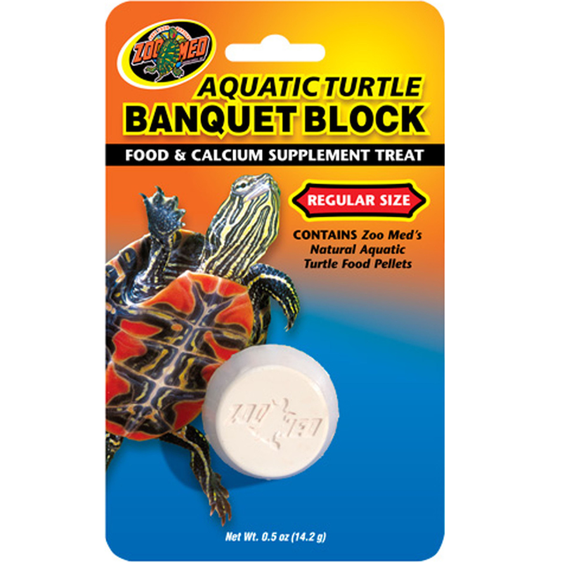 Banquete de Tortuga Acuática Zoo Med (Alimento y Calcio)
