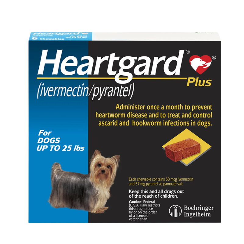 Desparasitante para Perro Tableta Heartgard Plus