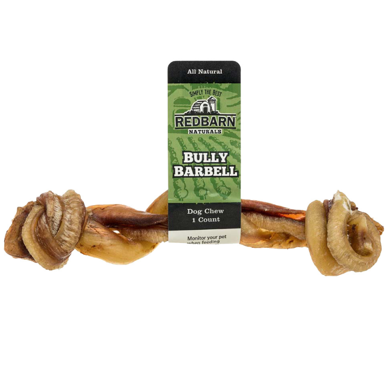 Premio Redbarn Bully Barbells Dog Chew