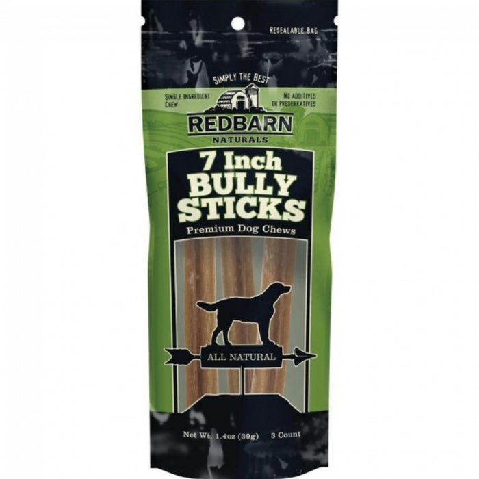 Premio Redbarn 7 Inch Bully Sticks Premium Dog Chews