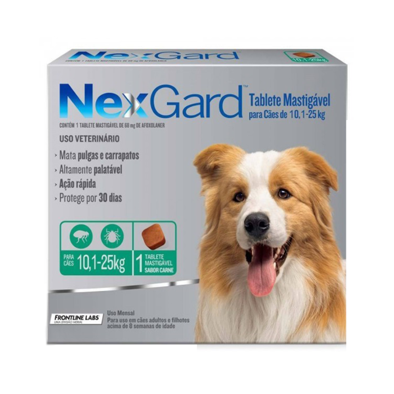 Tableta Masticable Antipulgas Nexgard