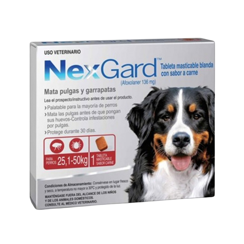 Tableta Masticable Antipulgas Nexgard