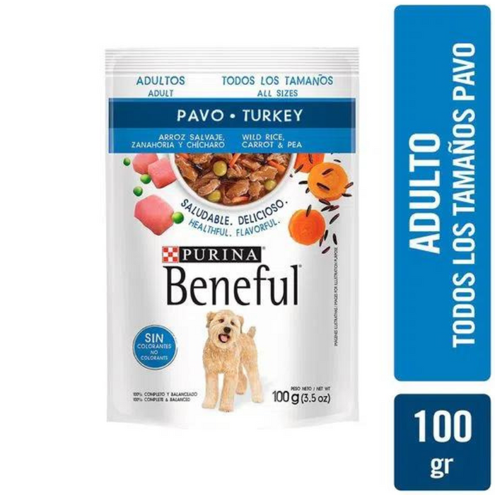 Alimento para Perro Adulto Beneful Pouche Pavo Turkey