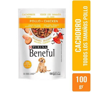 Alimento para Perro Cachorro Beneful Pouche Pollo